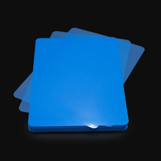 Película azul para inyección de tinta